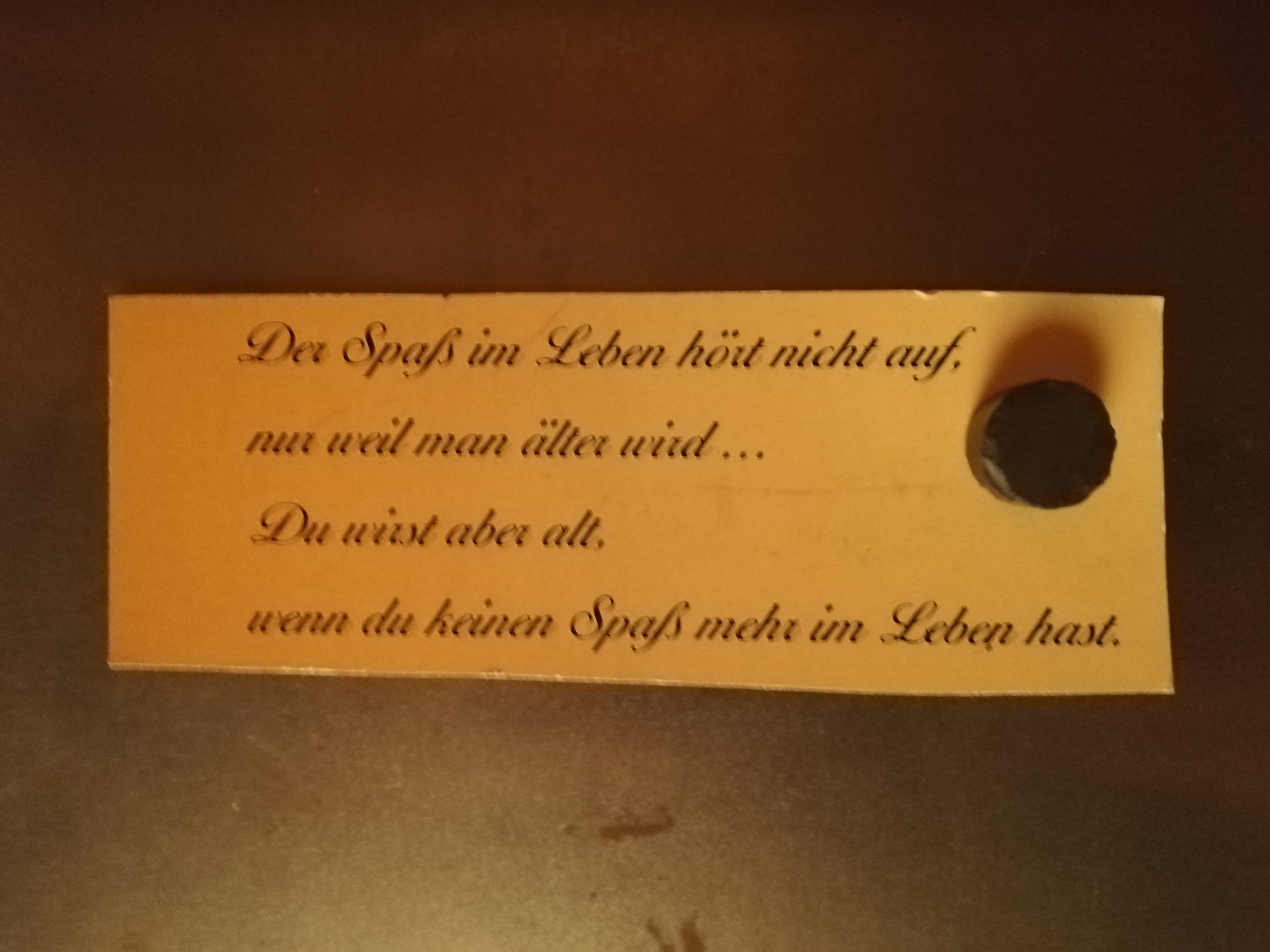 Mein erstes Taschenbuch